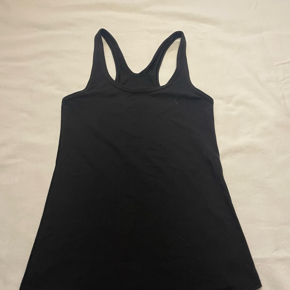 Black Lululemon Racerback Tank Top
